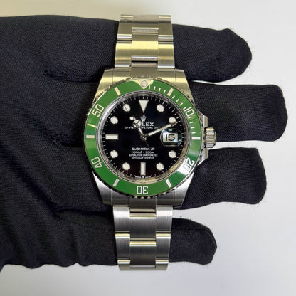 Rolex Submariner 41mm Black Dial Watch Ref# 126610LV - Happy Jewelers Fine Jewelry Lifetime Warranty