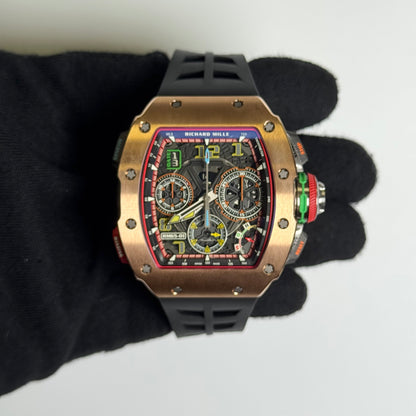Richard Mille RM65-01 42.5mm Openwork Dial Watch Ref# RM65-01 - Happy Jewelers Fine Jewelry Lifetime Warranty