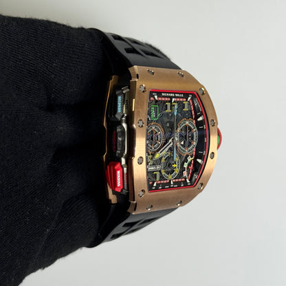 Richard Mille RM65-01 42.5mm Openwork Dial Watch Ref# RM65-01 - Happy Jewelers Fine Jewelry Lifetime Warranty