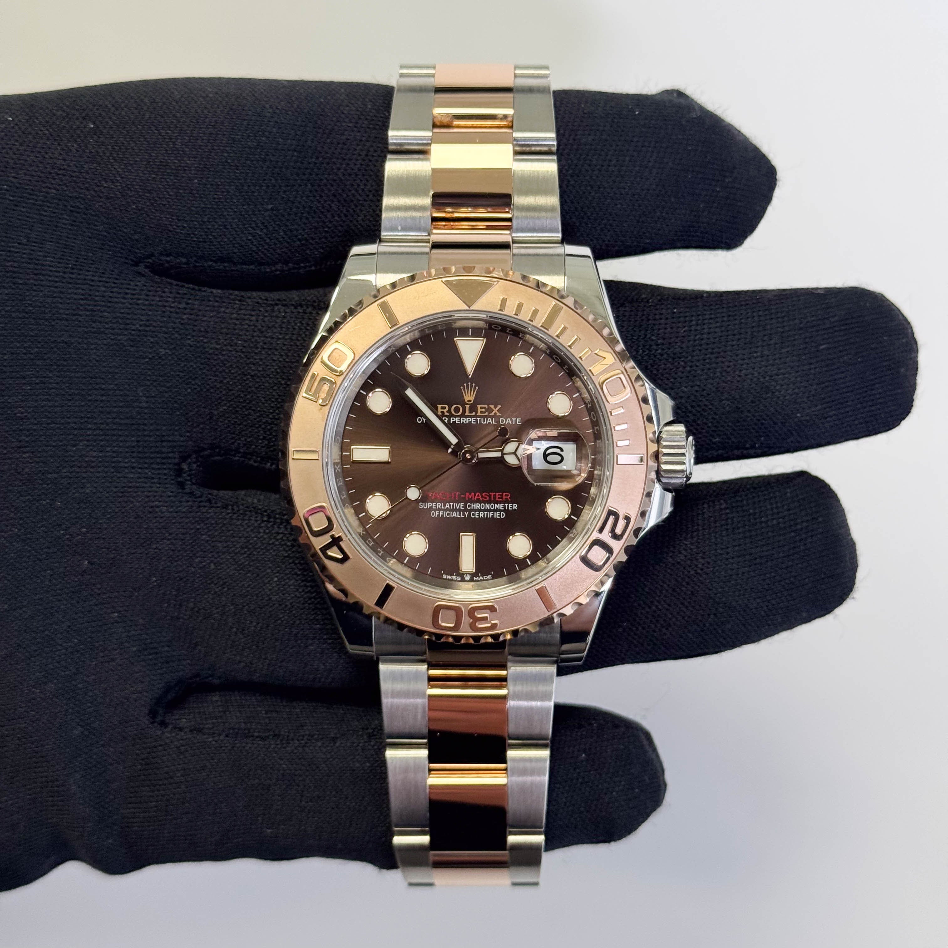 Rolex Yacht-Master 40mm Chocolate Dial Watch Ref# 126621 - Happy Jewelers Fine Jewelry Lifetime Warranty