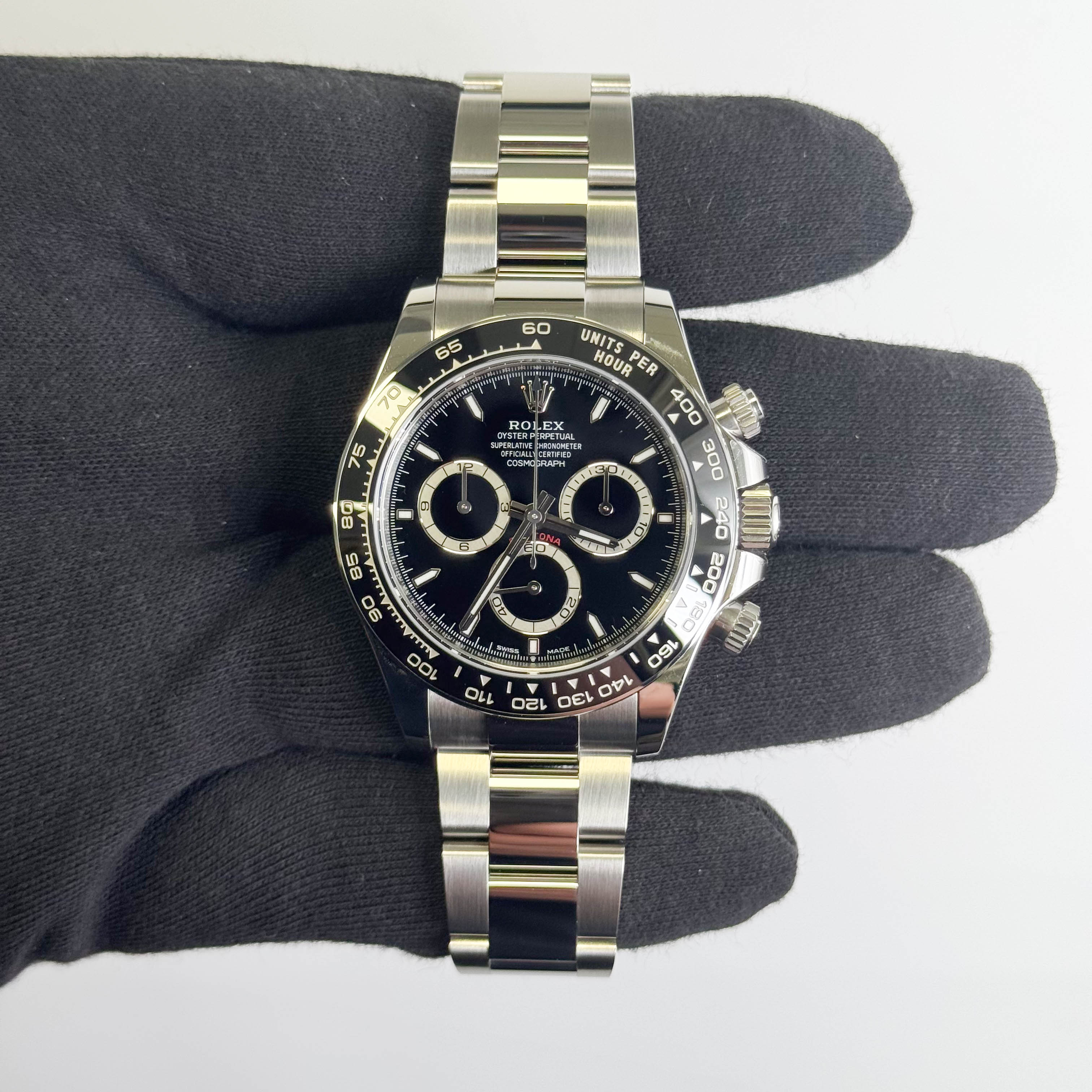 Rolex Daytona 40mm Black Dial Watch Ref# 126500LN