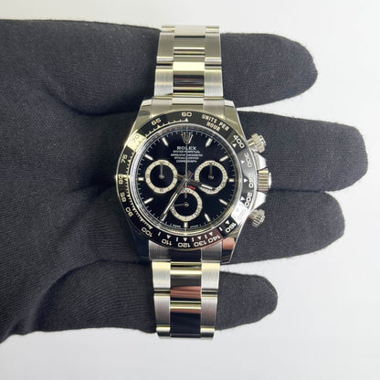 Rolex Daytona 40mm Black Dial Watch Ref# 126500LN