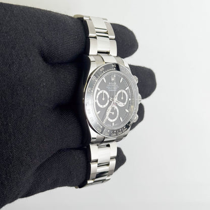 Rolex Daytona 40mm Black Dial Watch Ref# 126500LN