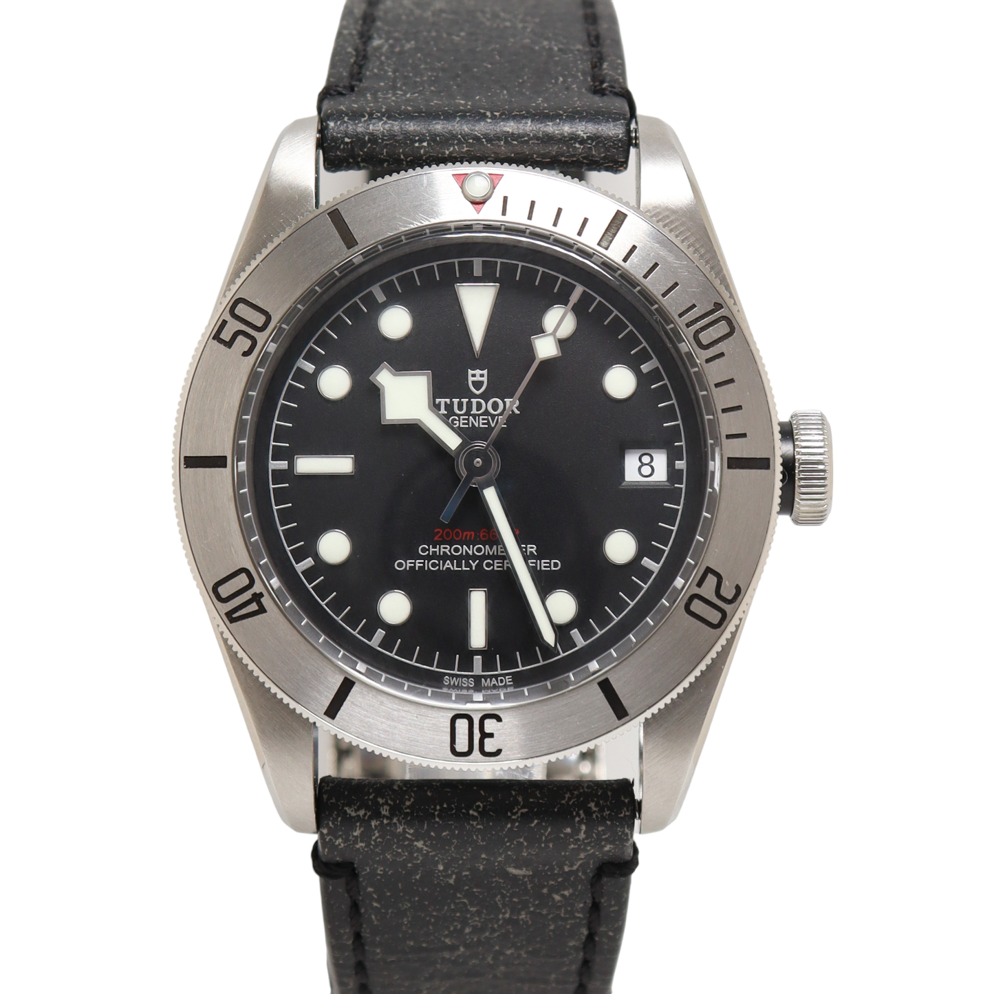 Tudor Black Bay Steel 41mm Black Dot Dial Watch Reference# 79730 - Happy Jewelers Fine Jewelry Lifetime Warranty