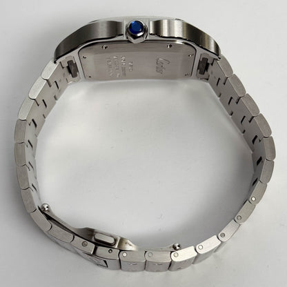 Cartier Santos Stainless Steel 40mm Blue Dial Watch Ref# WSSA0071
