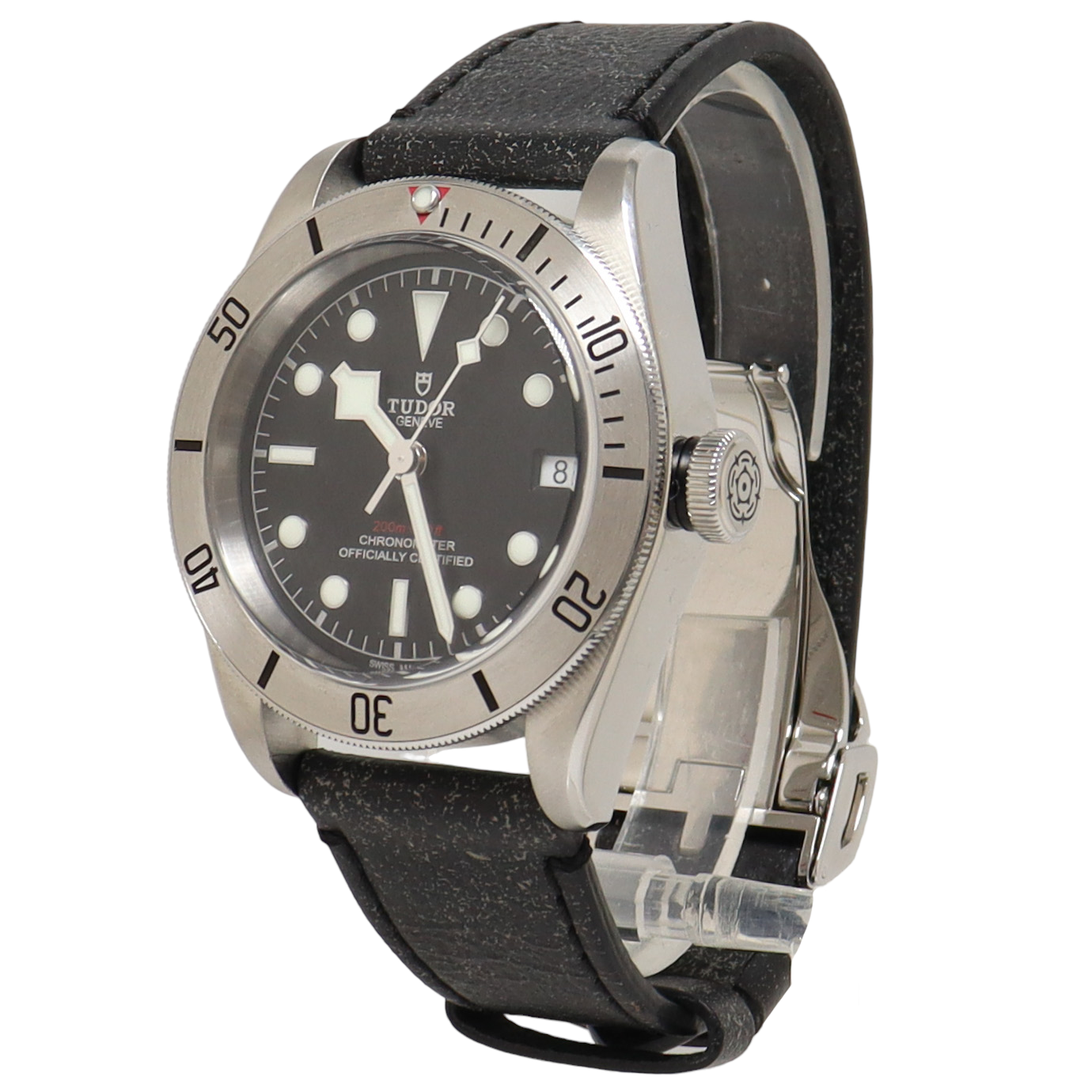 Tudor Black Bay Steel 41mm Black Dot Dial Watch Reference# 79730 - Happy Jewelers Fine Jewelry Lifetime Warranty