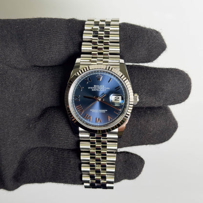 Rolex Datejust 36mm Blue Dial watch Ref: 126234