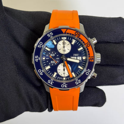 IWC Aquatimer 44mm Blue Dial Watch Ref# IW376704