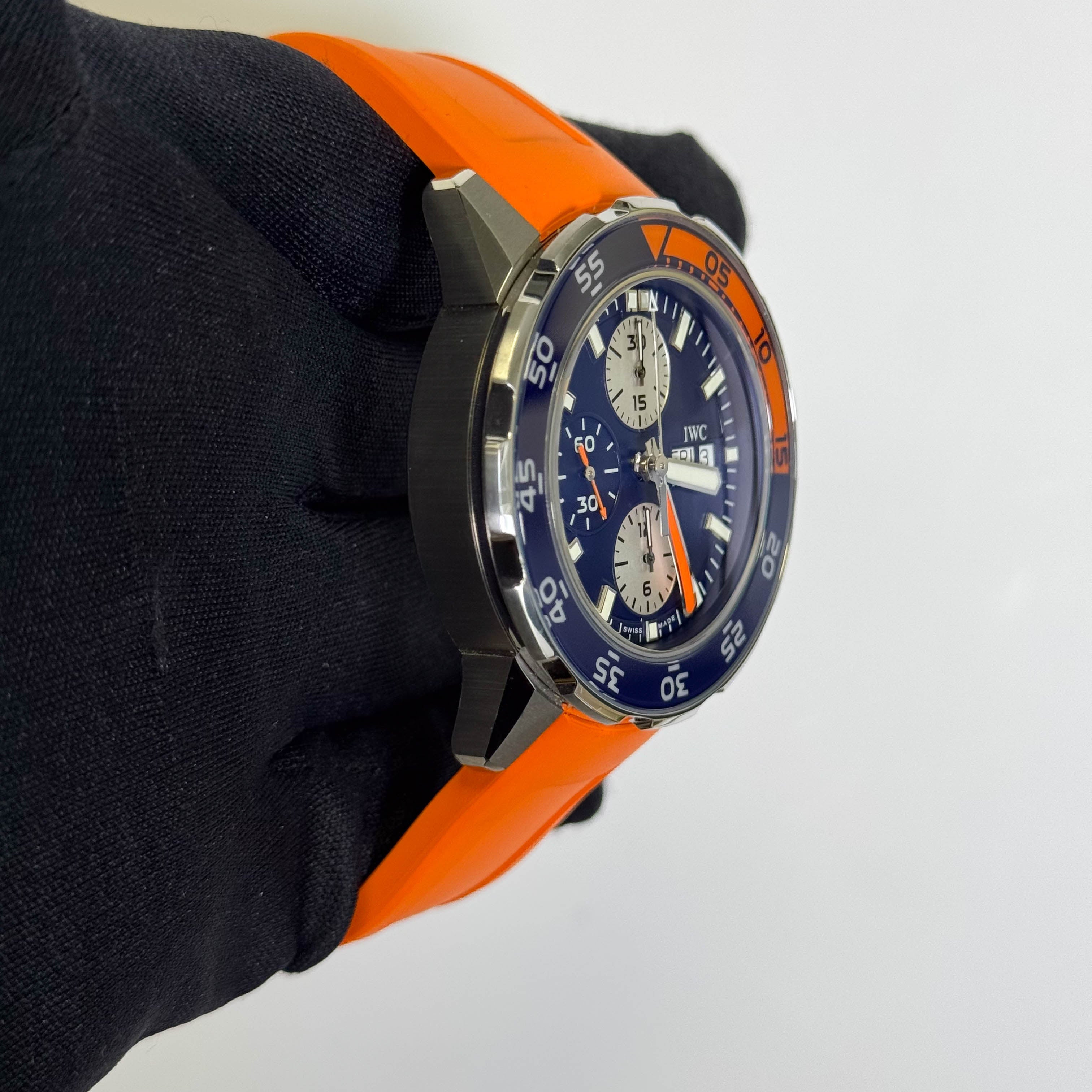 IWC Aquatimer 44mm Blue Dial Watch Ref# IW376704