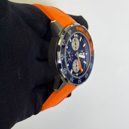 IWC Aquatimer 44mm Blue Dial Watch Ref# IW376704