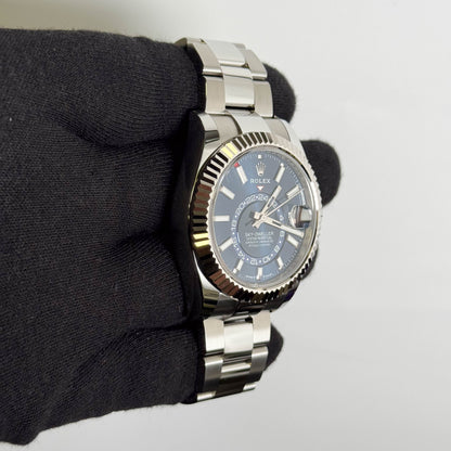 Rolex Sky-Dweller 42mm Blue Dial Watch Ref: 336934