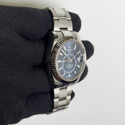 Rolex Sky-Dweller 42 mm Blue Dial Watch Ref# 326934 - Happy Jewelers Fine Jewelry Lifetime Warranty