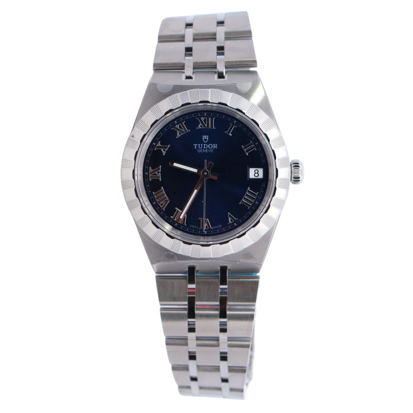 Tudor Royal 34mm Blue Dial Watch Ref# 28400