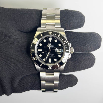 Rolex Submariner 41mm Black Dial Watch Ref# 126610LN - Happy Jewelers Fine Jewelry Lifetime Warranty