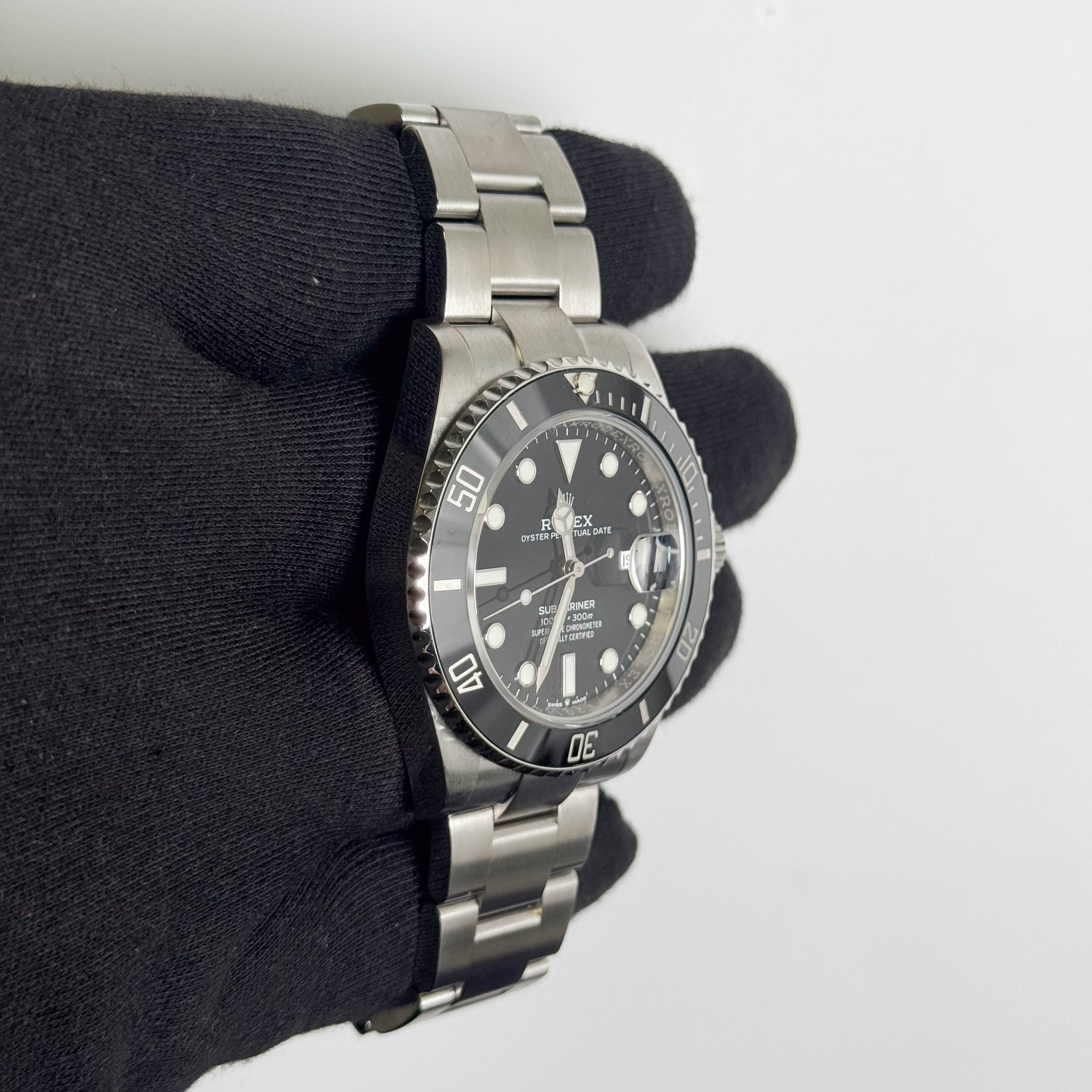 Rolex Submariner 41mm Black Dial Watch Ref# 126610LN - Happy Jewelers Fine Jewelry Lifetime Warranty