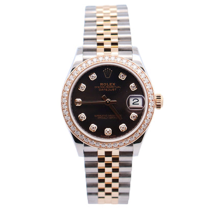 Rolex Datejust 31mm Grey Dial Watch Ref# 278383RBR - Happy Jewelers Fine Jewelry Lifetime Warranty