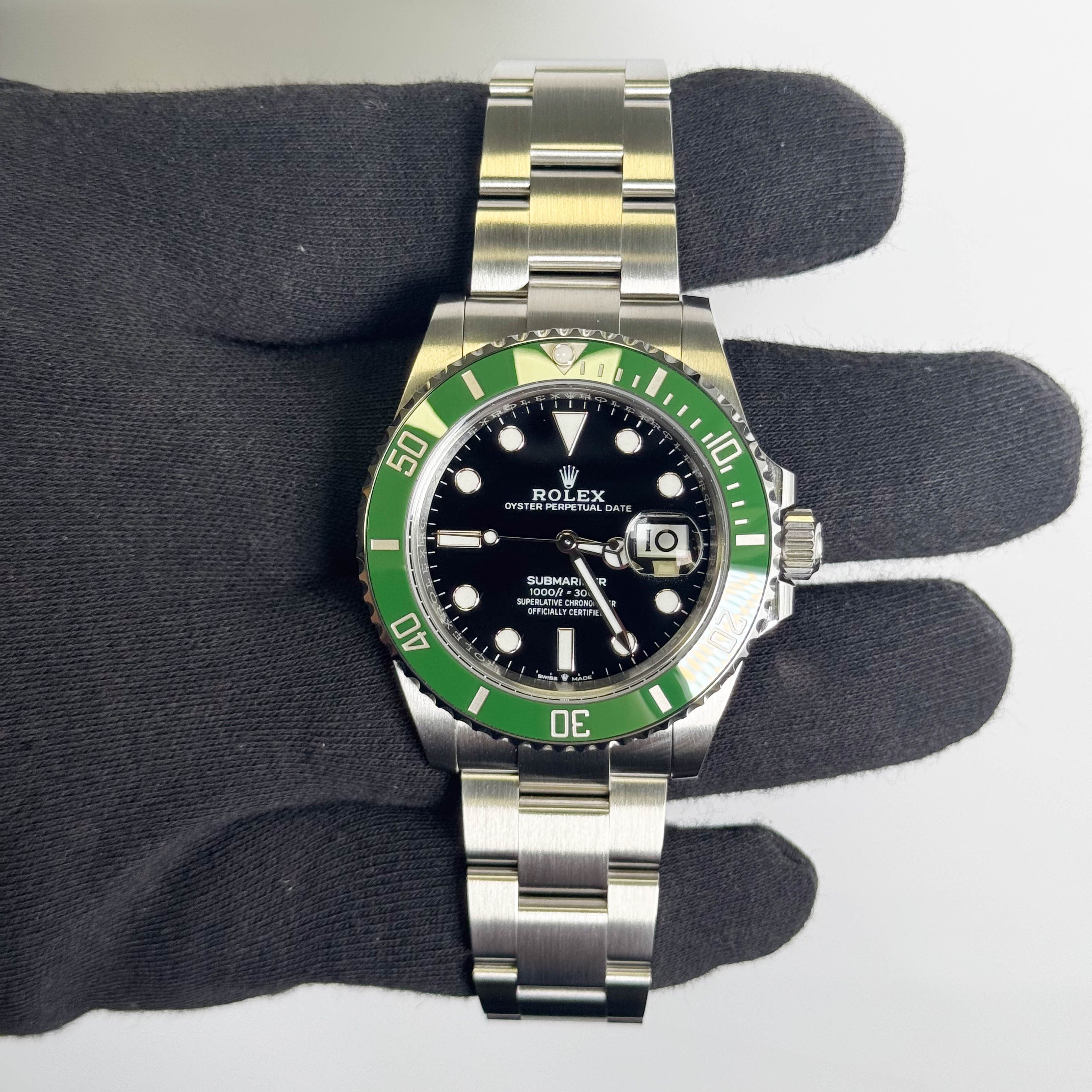 Rolex Submariner 41mm Black Dial Watch Ref# 126610LV - Happy Jewelers Fine Jewelry Lifetime Warranty