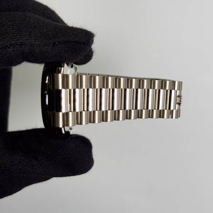 Rolex Day-Date 40mm Diamond Pave Dial with Baguette Hour Markers Ref 228239