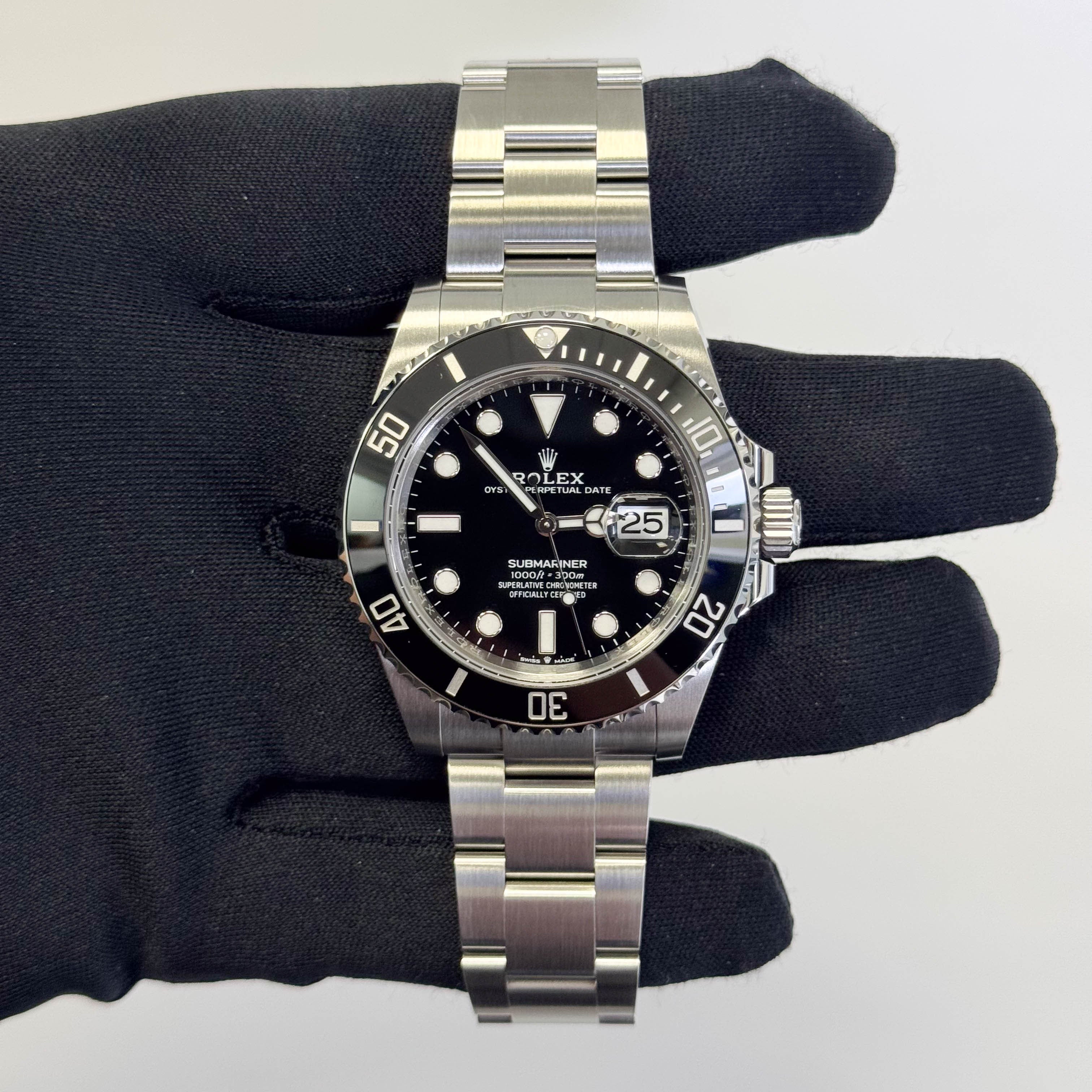 Rolex Submariner 41mm Black Dial Watch Ref# 126610LN - Happy Jewelers Fine Jewelry Lifetime Warranty