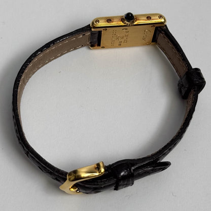 Cartier Mini Tank 15mm White Dial Watch Ref# W1501856