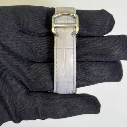 Cartier Tank Solo 24mm Silver Dial Watch Ref# W1019555