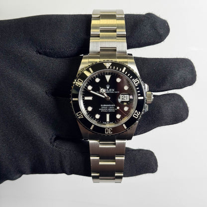 Rolex Submariner 41mm Black Dial Watch Ref# 126610LN - Happy Jewelers Fine Jewelry Lifetime Warranty