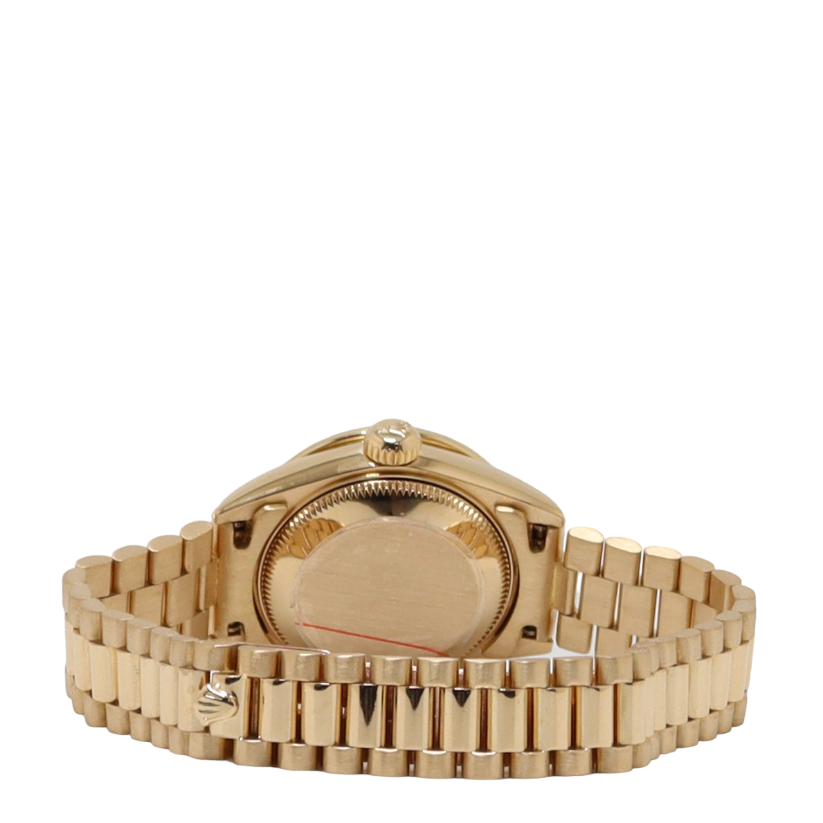 Rolex Datejust Yellow Gold 26mm Silver Diamond Dial Watch Reference#: 69168 - Happy Jewelers Fine Jewelry Lifetime Warranty