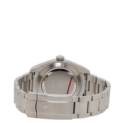 Rolex Air King Stainless Steel 40mm Black Roman Dial Watch Reference#: 116900 - Happy Jewelers Fine Jewelry Lifetime Warranty