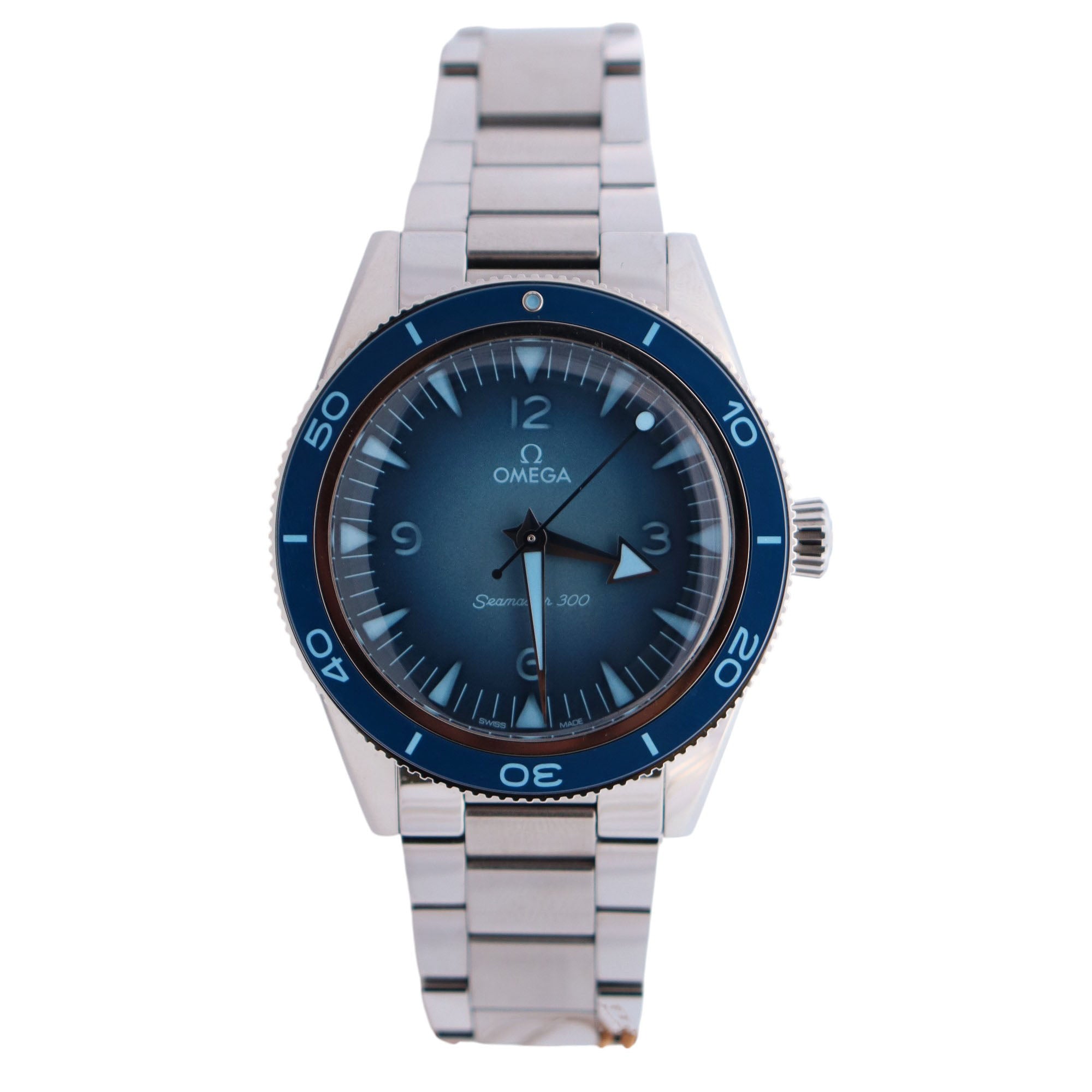 Omega Seamaster 41mm Blue Dial Watch Ref# 234.30.41.21.03.002 - Happy Jewelers Fine Jewelry Lifetime Warranty