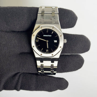Audemars Piguet Royal Oak 33mm Black Dial Watch Ref# 56175SP - Happy Jewelers Fine Jewelry Lifetime Warranty