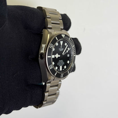 Tudor Pelagos 42mm Black Dial Watch Ref# 25600TN - Happy Jewelers Fine Jewelry Lifetime Warranty