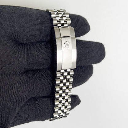 Rolex Datejust 41mm Rhodium Dial Watch Ref# 126334