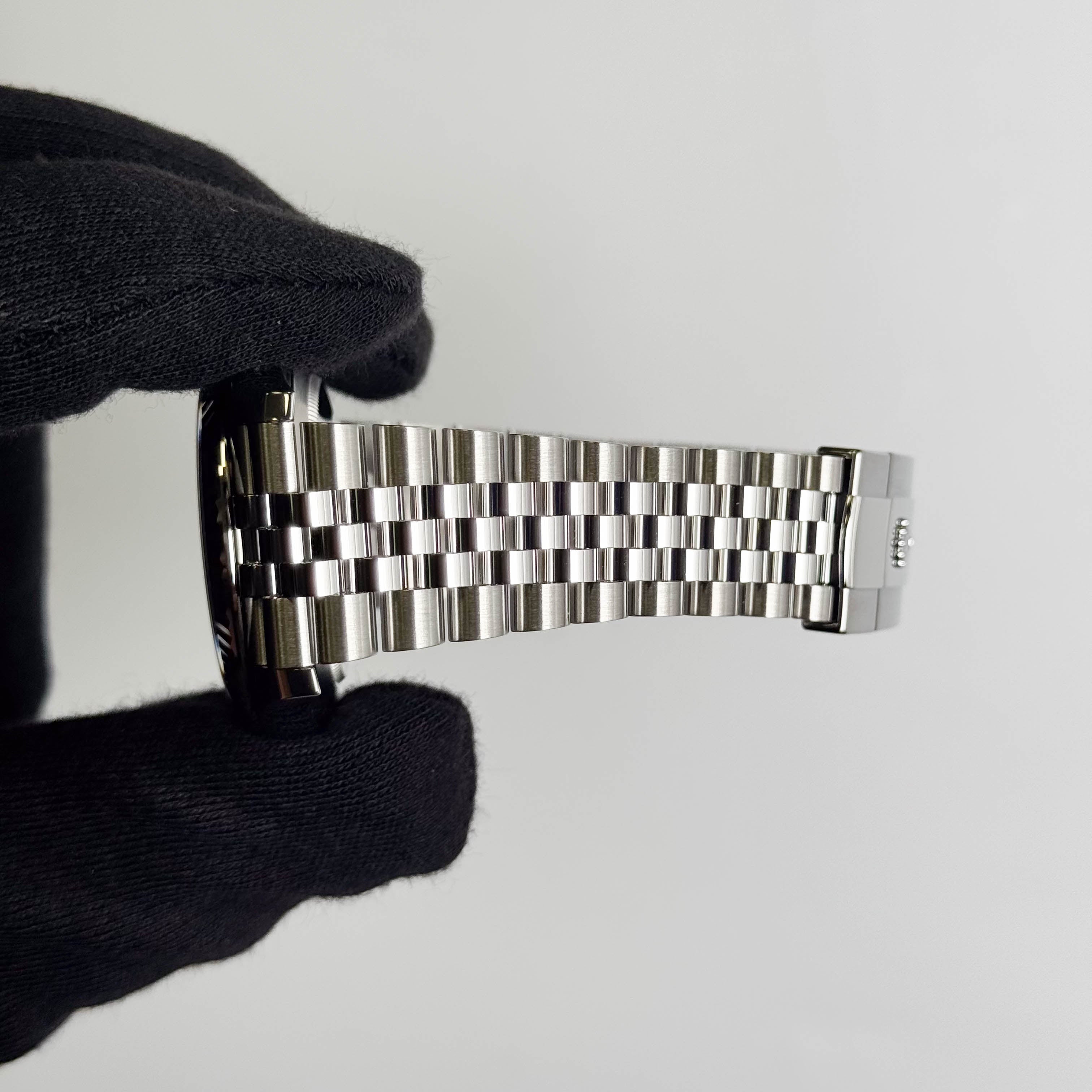 Rolex Datejust 41mm Rhodium Dial Watch Ref# 126334