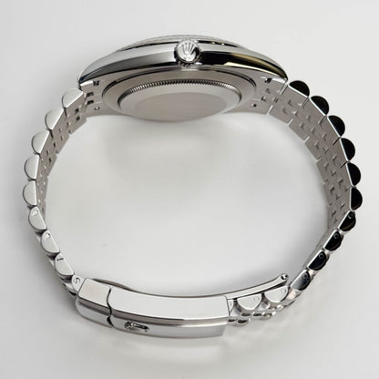 Rolex Datejust 41mm Rhodium Dial Watch Ref# 126334