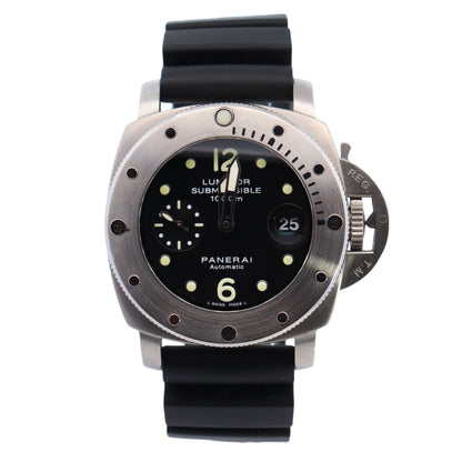 Panerai Luminor 44mm Black Dial Watch Ref# PAM01109 - Happy Jewelers Fine Jewelry Lifetime Warranty