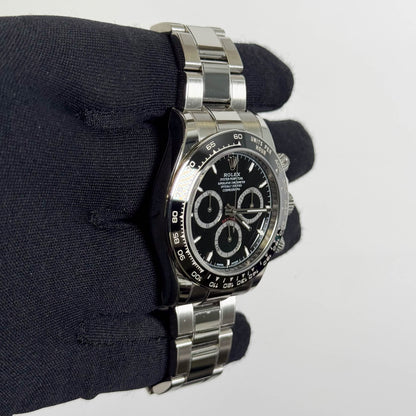 Rolex Daytona 40mm Black Dial Watch Ref# 126500LN - Happy Jewelers Fine Jewelry Lifetime Warranty