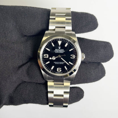 Rolex Explorer 40mm Black Dial Watch Ref# 224270