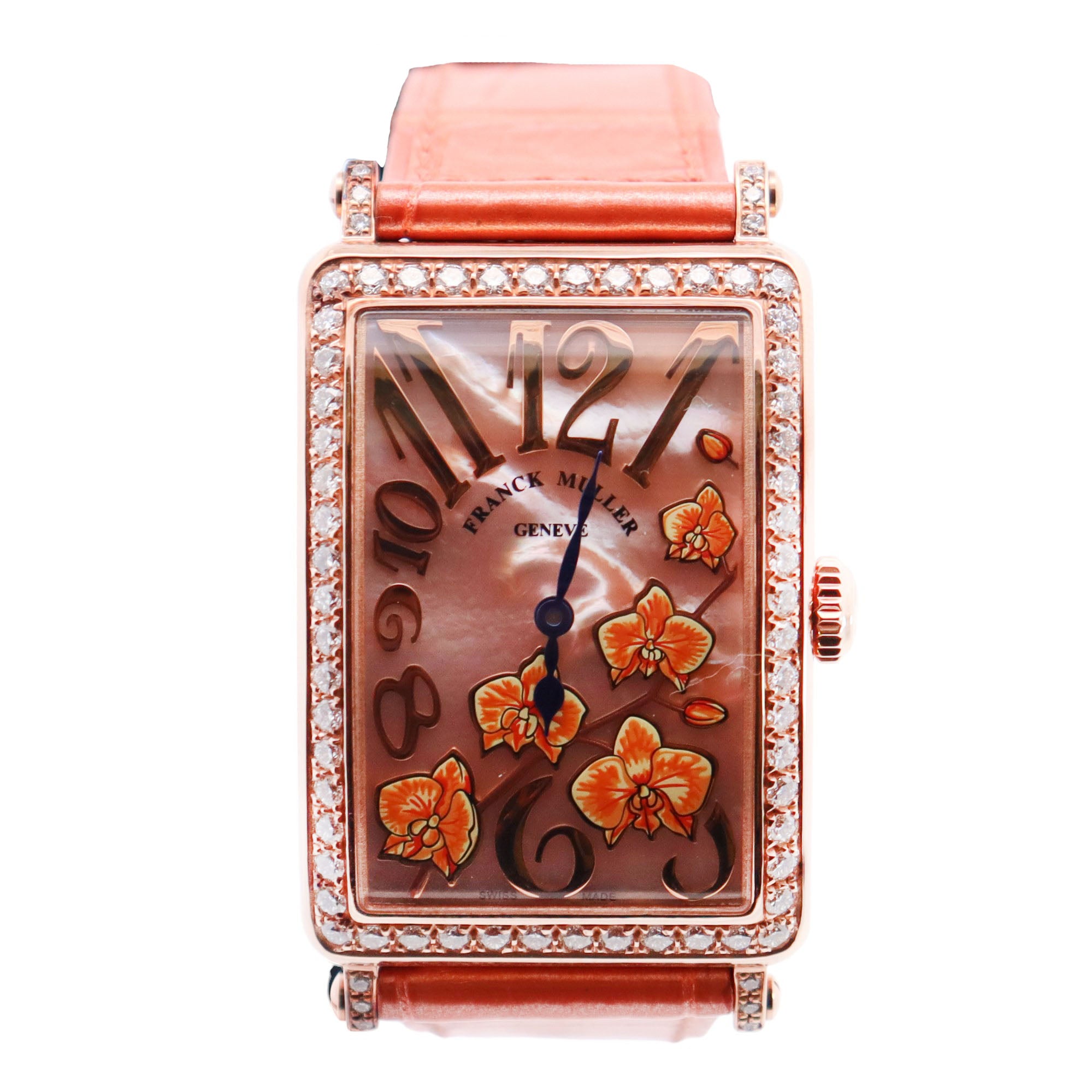 Franck Muller Long Island 26mm MOP Dial Watch Ref# 952 QZ REL MOP OR ORC D 1R LTD - Happy Jewelers Fine Jewelry Lifetime Warranty