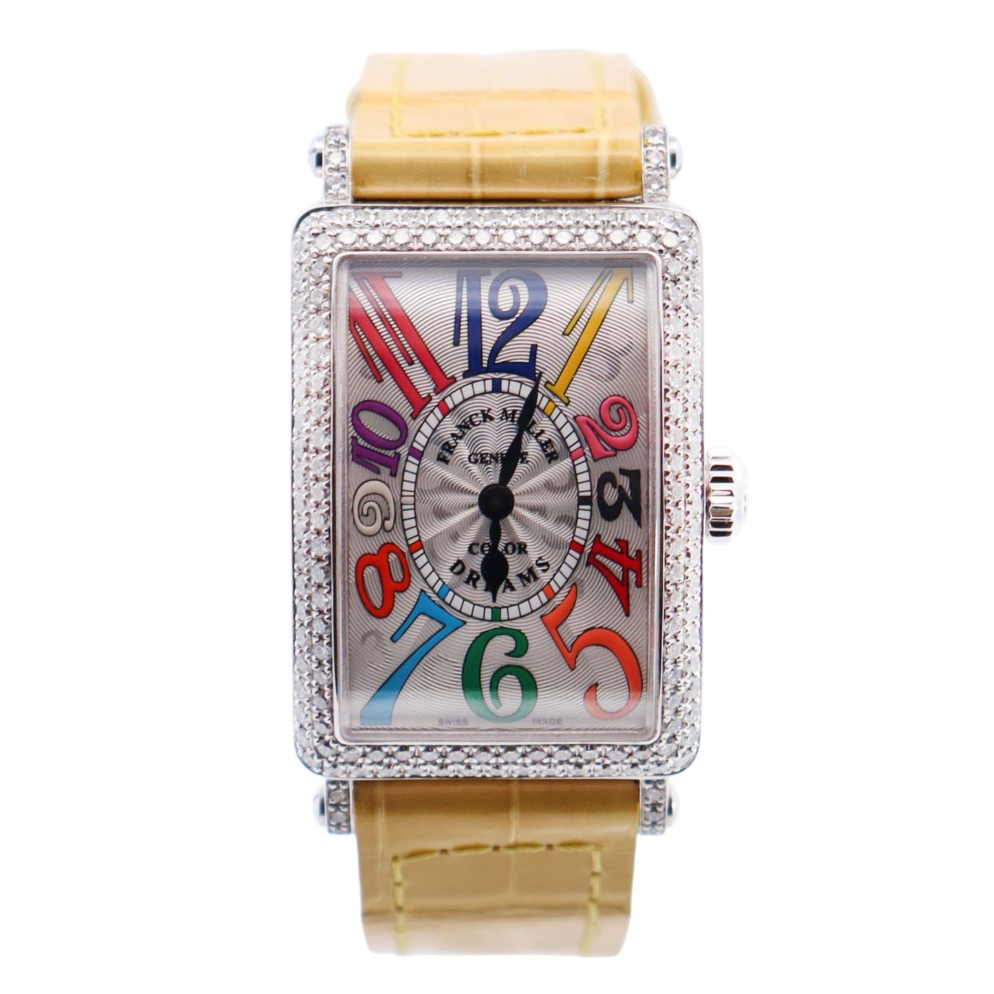 Franck Muller Long Island 26mm Silver Dial Watch Ref# 902 QZ D COL DR