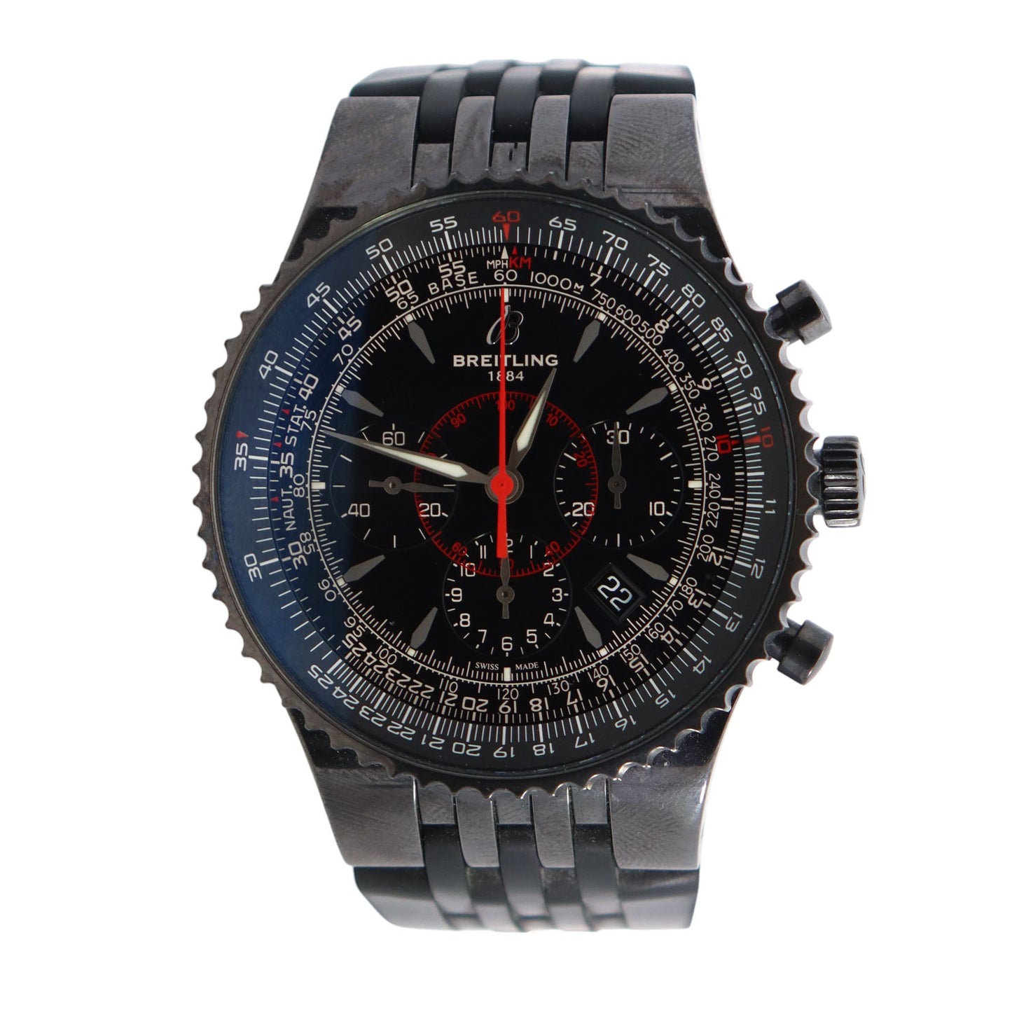 Breitling Navitimer 46mm Black Dial Ref# MB0128AN