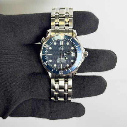 Omega Seamaster 36mm Blue Dial Watch Ref# 2551.80.00 - Happy Jewelers Fine Jewelry Lifetime Warranty