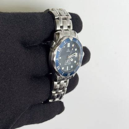 Omega Seamaster 36mm Blue Dial Watch Ref# 2551.80.00 - Happy Jewelers Fine Jewelry Lifetime Warranty