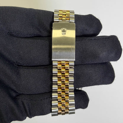 Rolex Datejust 36mm Black Dial Watch Ref# 16233