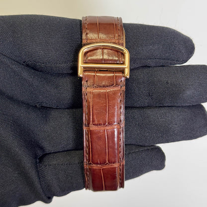 Cartier Tank 26.5mm Ivory Dial Watch Ref# W2607156