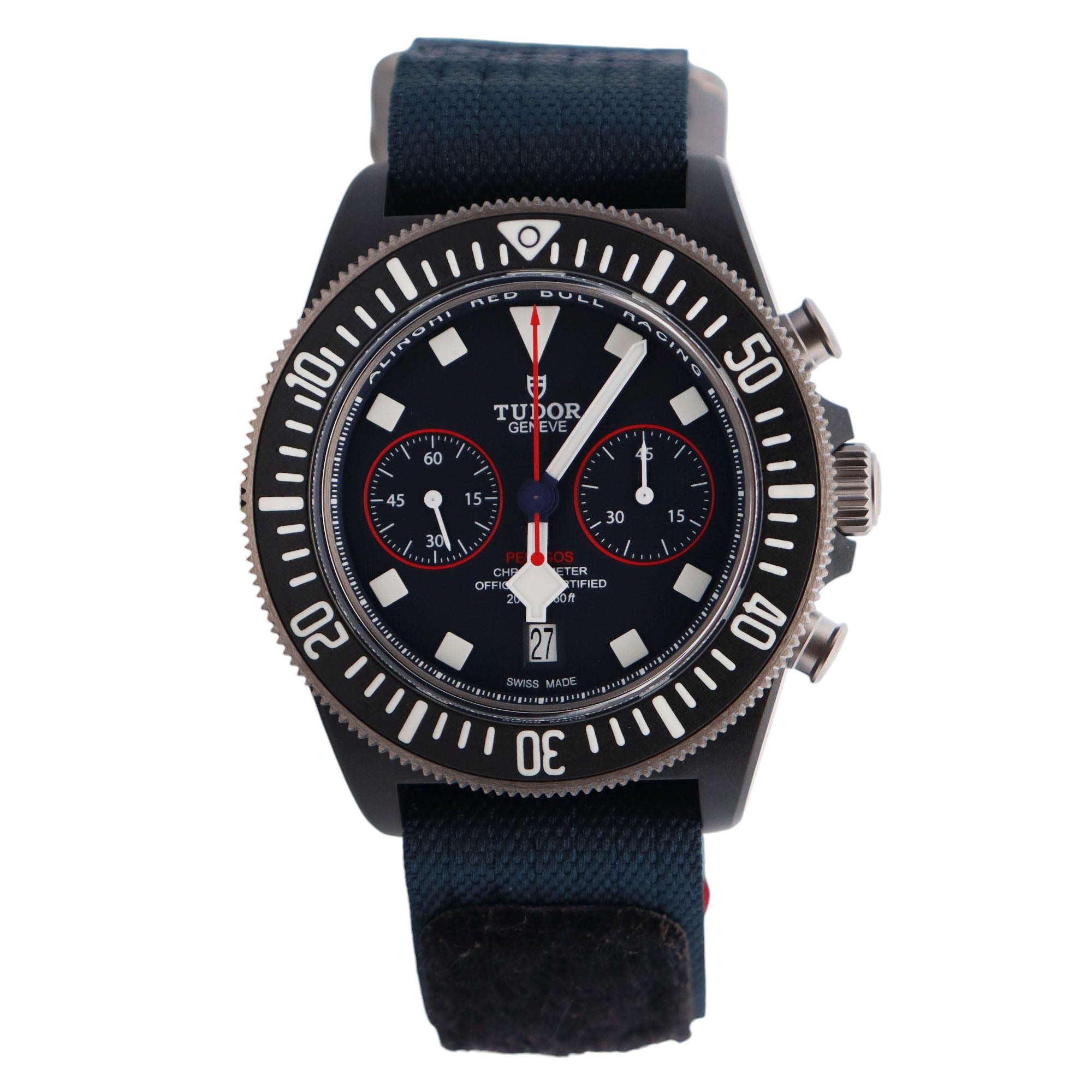 Tudor Pelagos 43mm Blue Dial Watch Ref# 25807KN - Happy Jewelers Fine Jewelry Lifetime Warranty