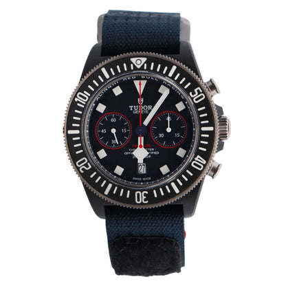 Tudor Pelagos 43mm Blue Dial Watch Ref# 25807KN - Happy Jewelers Fine Jewelry Lifetime Warranty