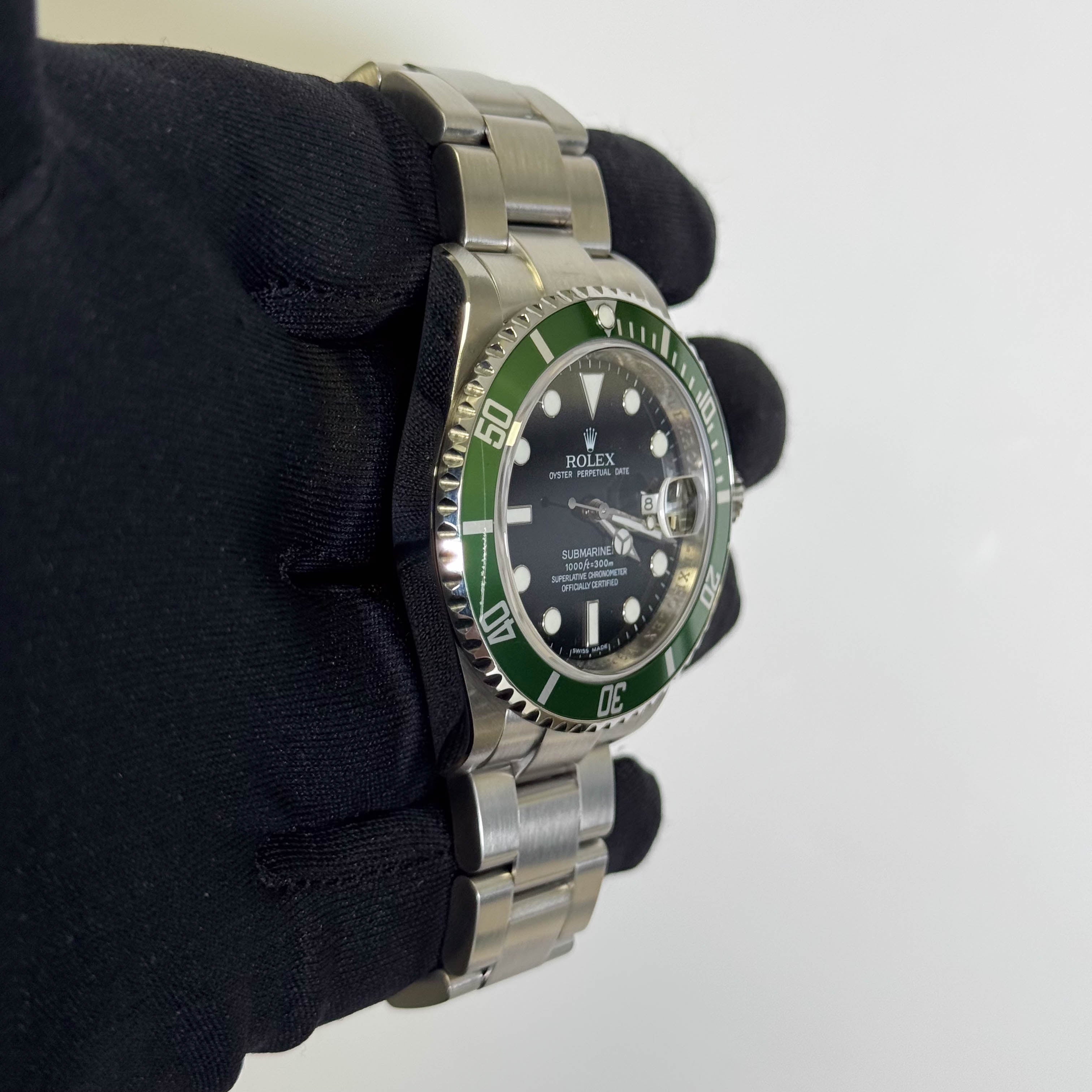 Rolex Submariner 40mm Black Dial Watch Ref# 16610