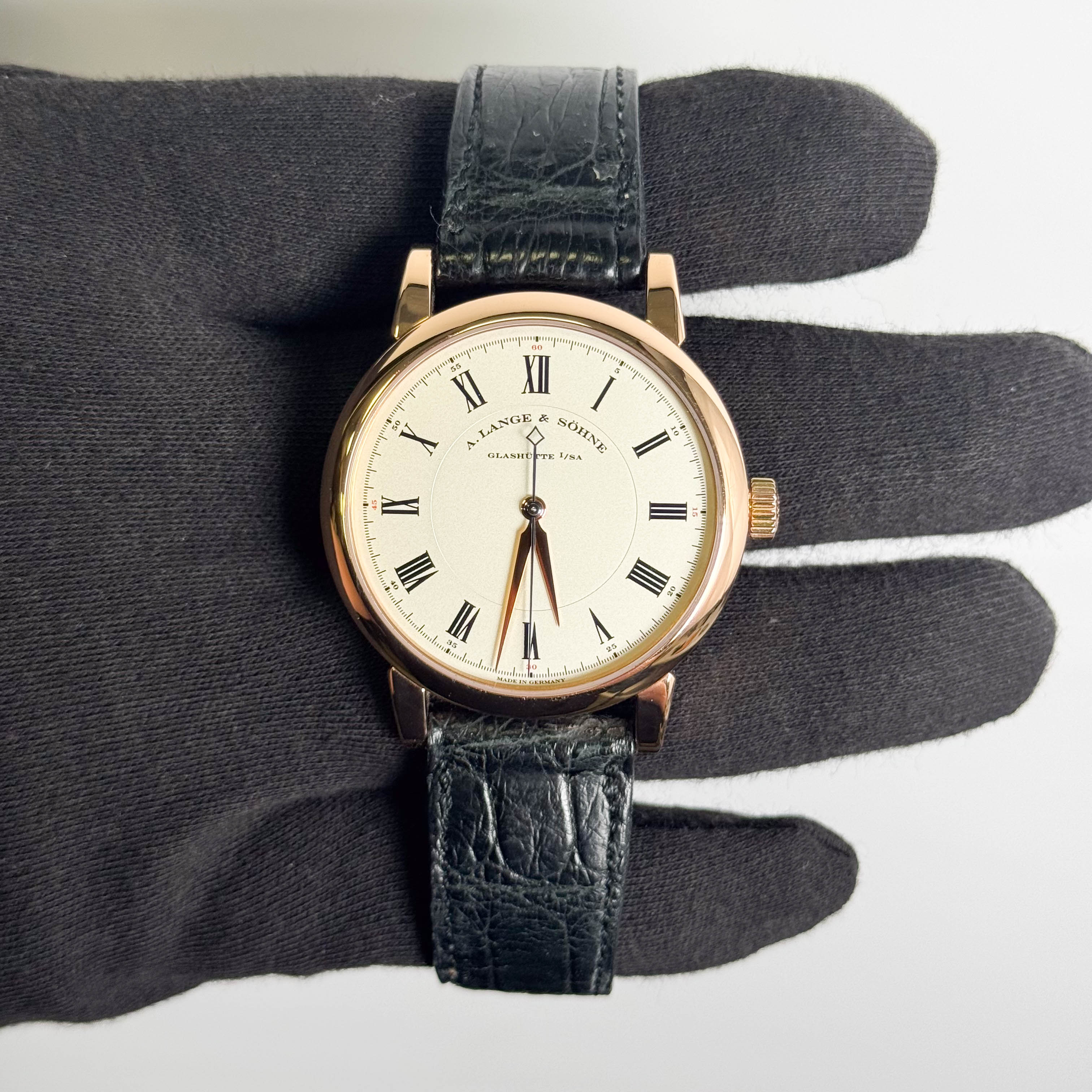A. Lange & Söhne Richard Lange 40.5mm White Dial Watch Ref# 232.021