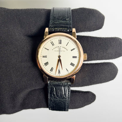A. Lange & Söhne Richard Lange 40.5mm White Dial Watch Ref# 232.021 - Happy Jewelers Fine Jewelry Lifetime Warranty