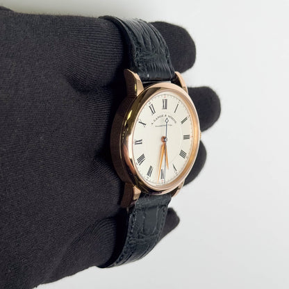 A. Lange & Söhne Richard Lange 40.5mm White Dial Watch Ref# 232.021 - Happy Jewelers Fine Jewelry Lifetime Warranty
